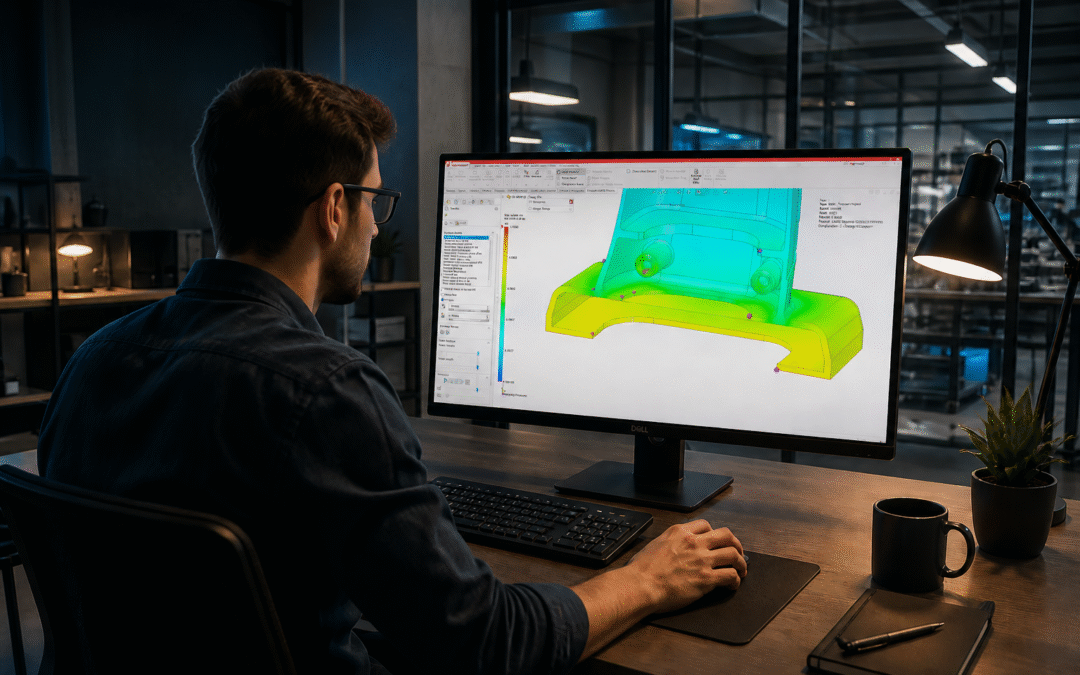 SOLIDWORKS Simulation ou SIMULIA: qual é a diferença e quando usar cada um?